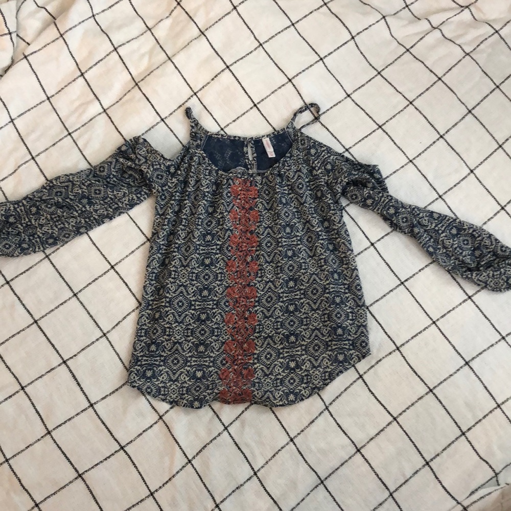 Cold Shoulder Top
